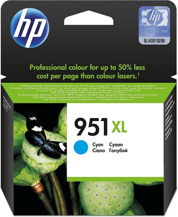 HP CN046AE #951 XL Cyan